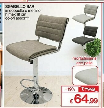 Satur Sgabelli offerta