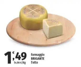 Vivo Supermercati formaggio BRIGANTE offerta