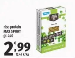 riso protein MAX SPORT gr. 240