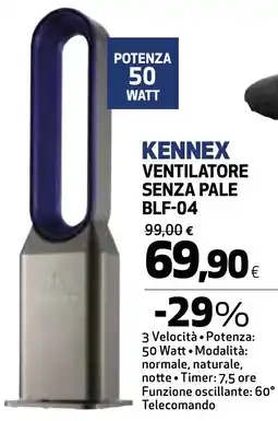 Extracoop KENNEX VENTILATORE SENZA PALE BLF-04 offerta