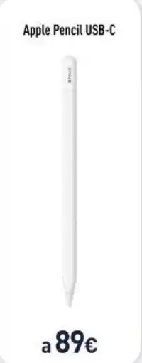 Unieuro Apple Pencil USB-C offerta