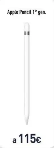 Unieuro Apple Pencil 1° gen. offerta