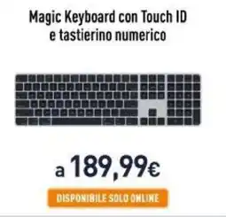 Magic Keyboard con Touch ID e tastierino numerico