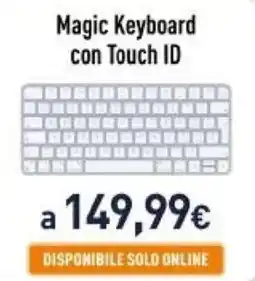 Unieuro Magic Keyboard con Touch ID offerta