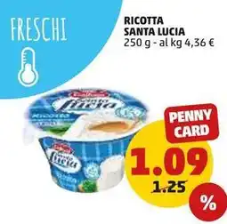 PENNY RICOTTA SANTA LUCIA offerta