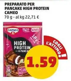 PREPARATO PER PANCAKE HIGH PROTEIN CAMEO