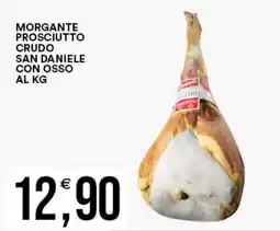 Vantaggio Cash&Carry MORGANTE PROSCIUTTO CRUDO SAN DANIELE CON OSSO offerta