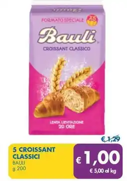 MD Discount 5 CROISSANT CLASSICI BAULI g 200 offerta