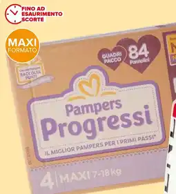 Iperal PANNOLINI PAMPERS PROGRESSI quadripacco offerta