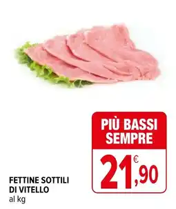 Iperal FETTINE SOTTILI DI VITELLO offerta