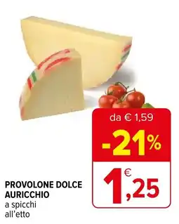 Iperal PROVOLONE DOLCE AURICCHIO a spicchi all'etto offerta