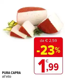 Iperal PURA CAPRA all'etto offerta