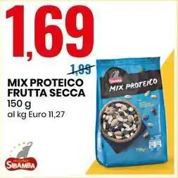 Eurospin MIX PROTEICO FRUTTA SECCA 150 g offerta
