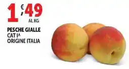 Deco Supermercati PESCHE GIALLE offerta