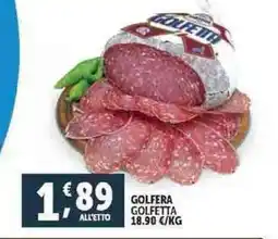 Deco Supermercati GOLFERA GOLFETTA offerta
