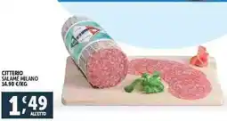 Deco Supermercati CITTERIO SALAME MILANO offerta