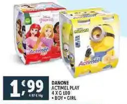 Deco Supermercati DANONE ACTIMEL PLAY 4XG 100 offerta