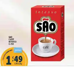 Deco Supermercati SAO CAFFÈ INTENSO G 250 offerta