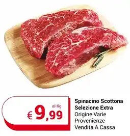 Spinacino Scottona Selezione Extra Origine Varie Provenienze Vendita A Cassa