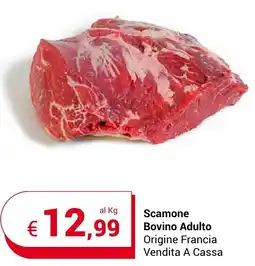 Centro Cash Scamone Bovino Adulto Origine Francia Vendita A Cassa offerta