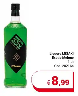 Centro Cash Liquore MISAKI Exotic Melone 1 Lt offerta