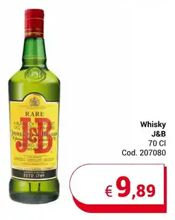 Whisky J&B 70 Cl