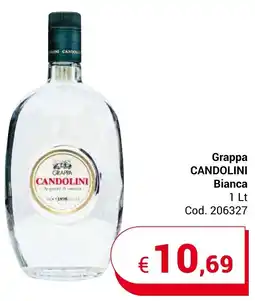 Centro Cash Grappa CANDOLINI Bianca 1 Lt offerta