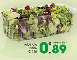 SeBón Supermercati INSALATA MISTA G 150 offerta