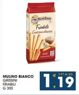 SeBón Supermercati MULINO BIANCO GRISSINI FRIABILI g 300 offerta