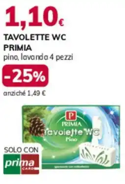 Basko TAVOLETTE WC PRIMIA pino, lavanda 4 pezzi offerta