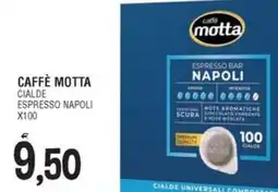 Al Discount CAFFÈ MOTTA CIALDE ESPRESSO NAPOLI X100 offerta