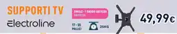 Unieuro SUPPORTI TV Electroline offerta
