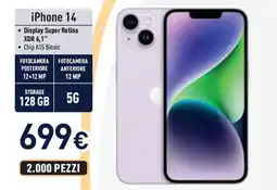 Unieuro iPhone 14 offerta