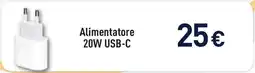 Unieuro Alimentatore 20W USB-C offerta