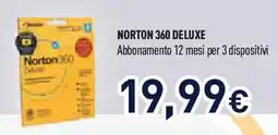 Unieuro NORTON 360 DELUXE offerta