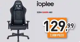 Unieuro ioplee SEDIA GAMING 4063 offerta