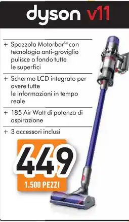 Unieuro dyson v11 offerta