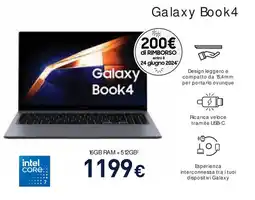 Unieuro Galaxy Book4 offerta
