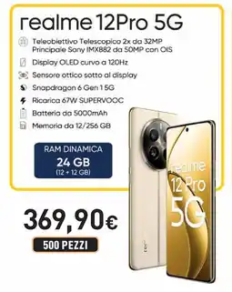 Unieuro realme 12Pro 5G offerta