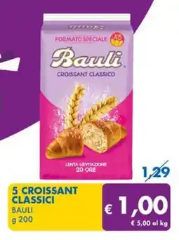 MD Discount 5 CROISSANT CLASSICI BAULI g 200 offerta