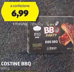 ALDI COSTINE BBQ 600 g offerta