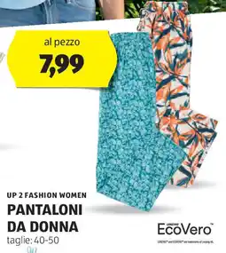 ALDI UP 2 FASHION WOMEN PANTALONI DA DONNA offerta