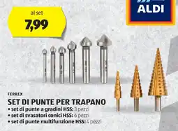 ALDI FERREX SET DI PUNTE PER TRAPANO offerta