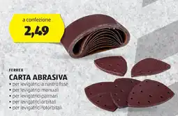 ALDI FERREX CARTA ABRASIVA offerta