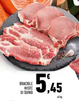 Conad BRACIOLE MISTE DI SUINO offerta