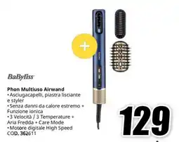MediaWorld BaByliss Phon Multiuso Airwand offerta