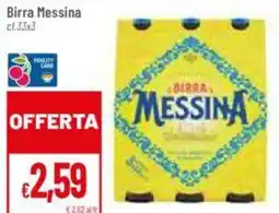 Pan Birra Messina cl.33x3 offerta