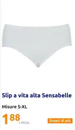 Action Slip a vita alta Sensabelle offerta