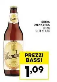 Panorama BIRRA MENABREA cl 66 offerta