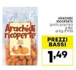 Panorama ARACHIDI RICOPERTE gusto paprika g150 offerta